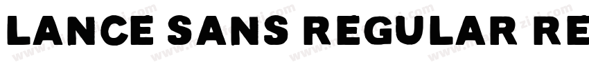 Lance Sans Regular Regular字体转换